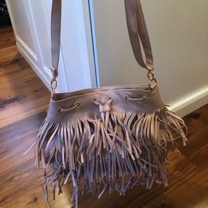 Fringe cross body